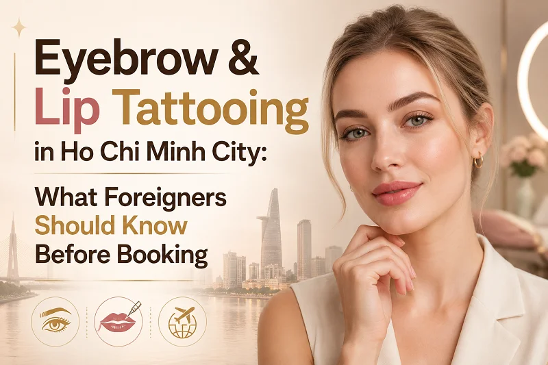 Eyebrow &amp; Lip Tattooing in Ho Chi Minh City: What Foreigners Should Know Before Booking
