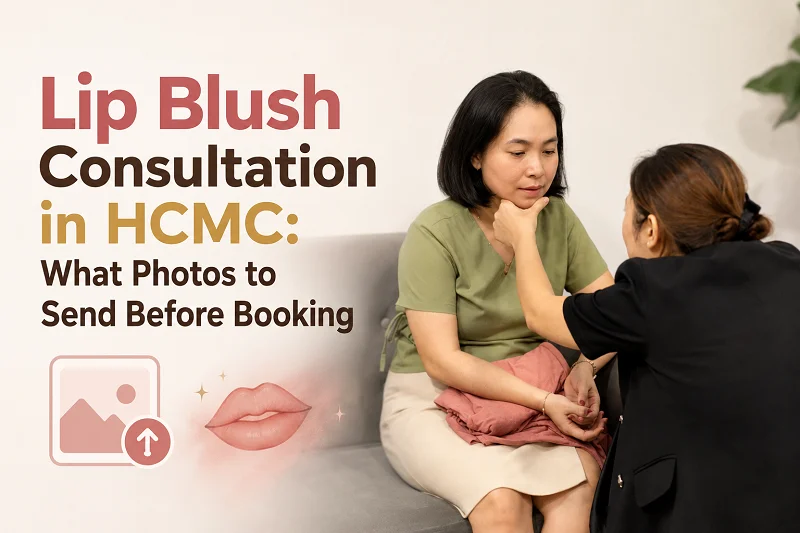 Lip Blush Consultation in HCMC: What Photos to Send Before Booking