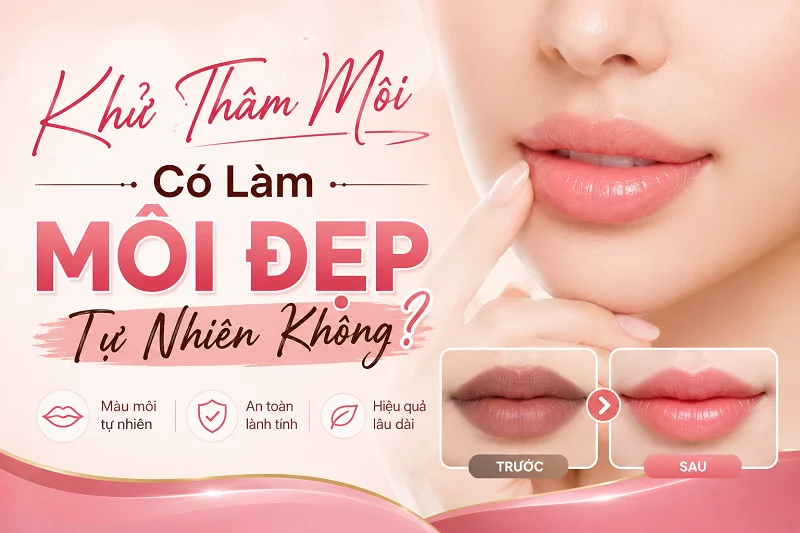 Góc Nhìn Từ Chuyên Gia: Khử Thâm Môi Có Làm Môi Đẹp Tự Nhiên Không?