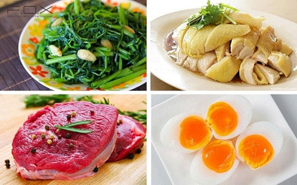 Những món ăn nên kiêng cử khi điêu khắc chân mày nam