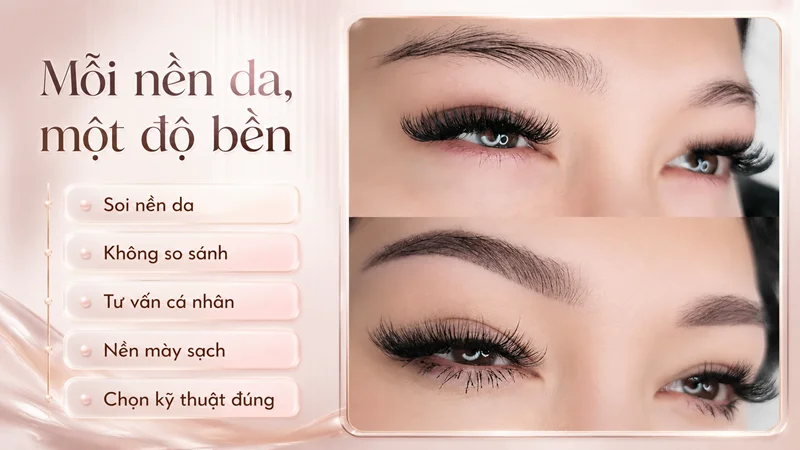 Mỗi nền da giữ màu khác nhau: đừng lấy kết quả của người khác làm chuẩn Mỗi nền da giữ màu khác nhau: đừng lấy kết quả của người khác làm chuẩn