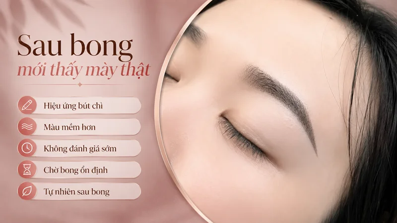 Sau bong, hiệu ứng có giống vẽ bút chì không? Sau bong, hiệu ứng có giống vẽ bút chì không?