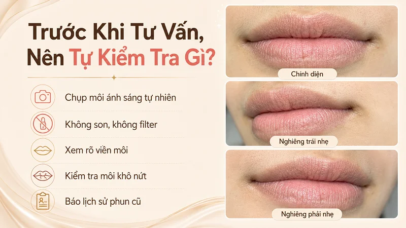 Chụp ảnh môi như thế nào để màu lên ảnh gần với thực tế nhất?
